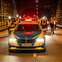 Unterstützung für die Bladenight München