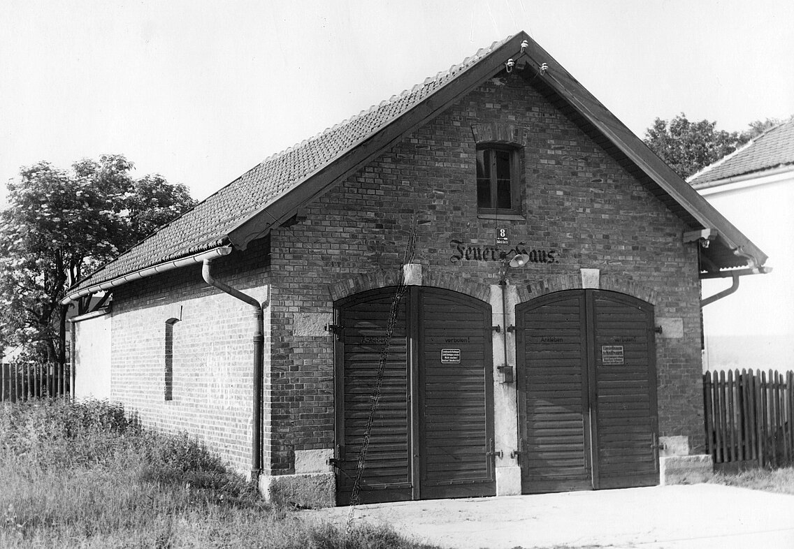 Auch in Freimann stand der Standard-Typ Feuerhaus der damaligen Zeit