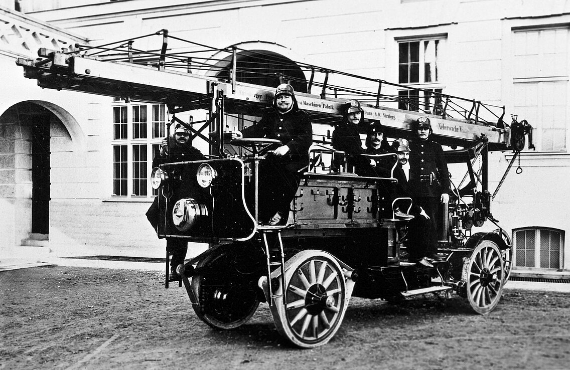 Elektro-automobile Balance-Leiter von J.C. Braun von 1904