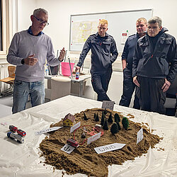 Planübung zur Waldbrand-Fortbildung