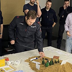 Planübung zur Waldbrand-Fortbildung