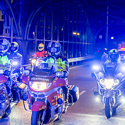 Unterstützung für die Bladenight München