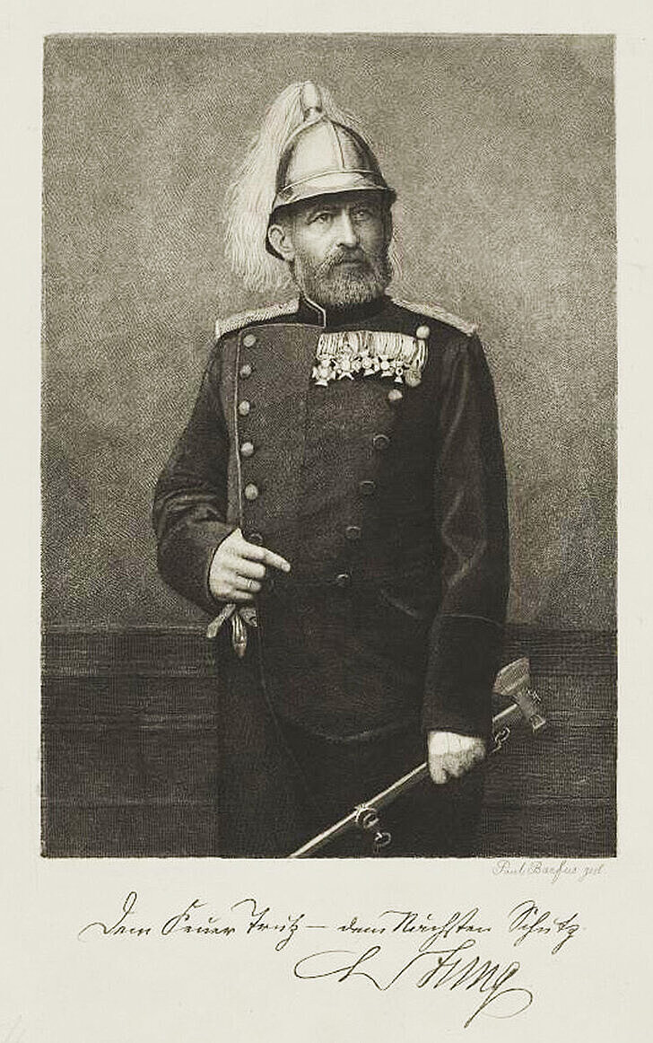 Ludwig Jung, 1. Vorstand der FF München von 1870 bis 1885