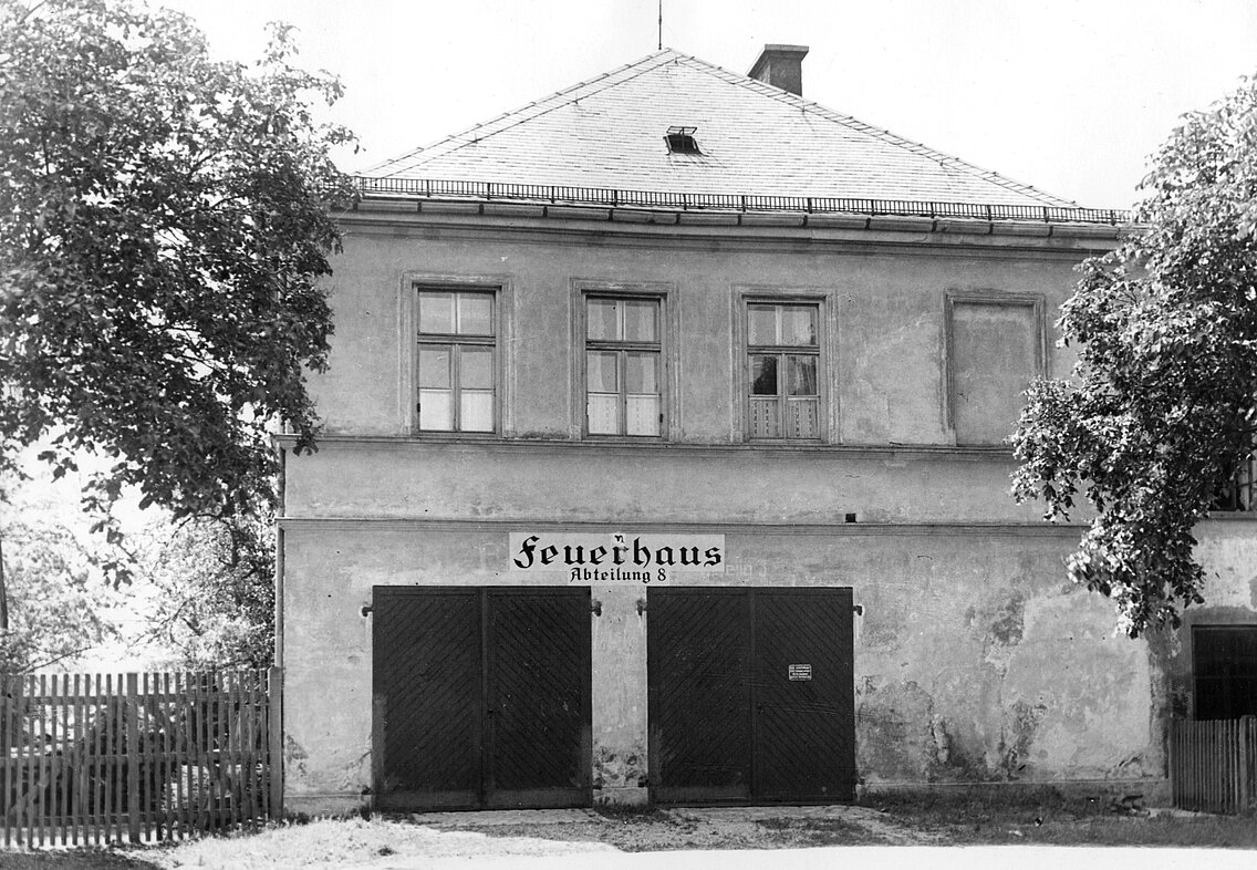 Das Feuerhaus der Abt. 8 am St.-Martins-Platz in Moosach