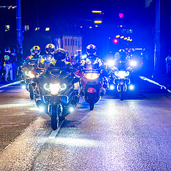 Unterstützung für die Bladenight München