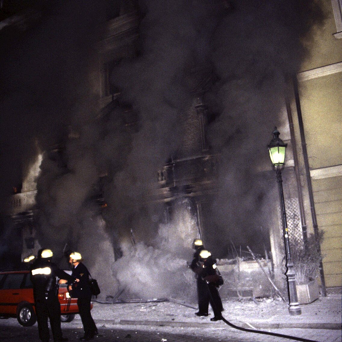 Der vermutlich letzte Pulverrohreinsatz über ein TroTLF 16 der Berufsfeuerwehr München