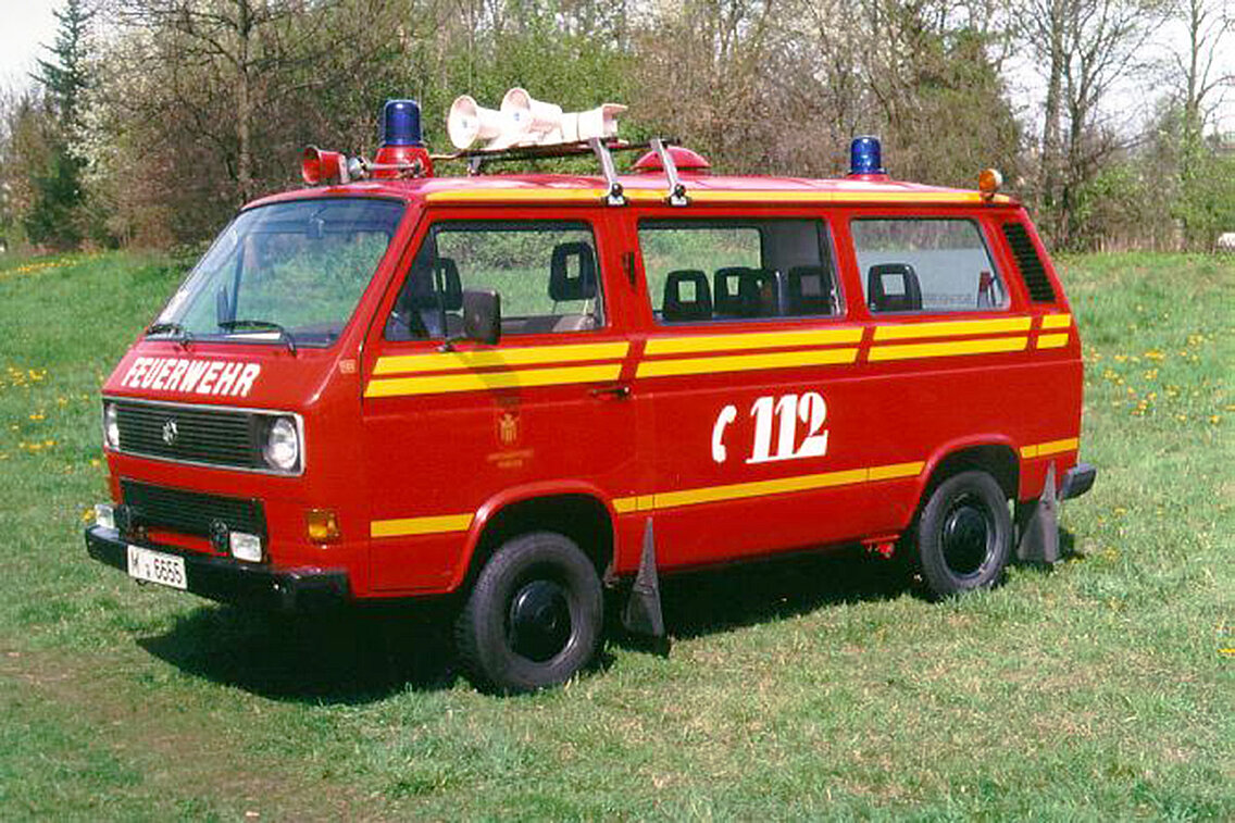 Der MTW, basierend auf einem gebrauchten VW Bus T3 - (MO)