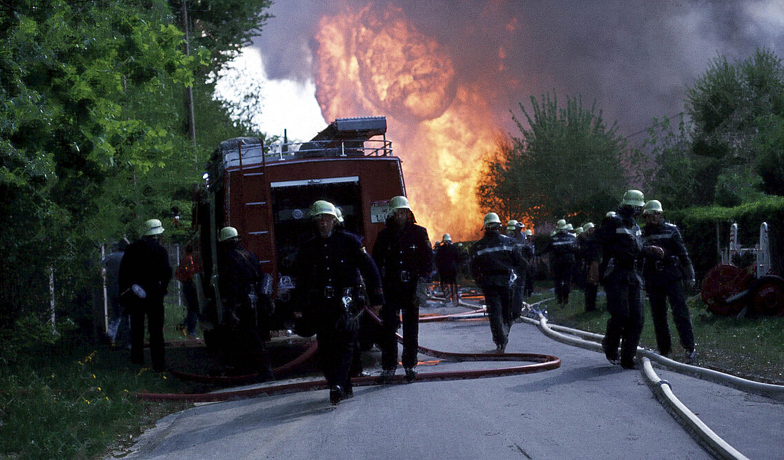 Der Brand bei Peroxid