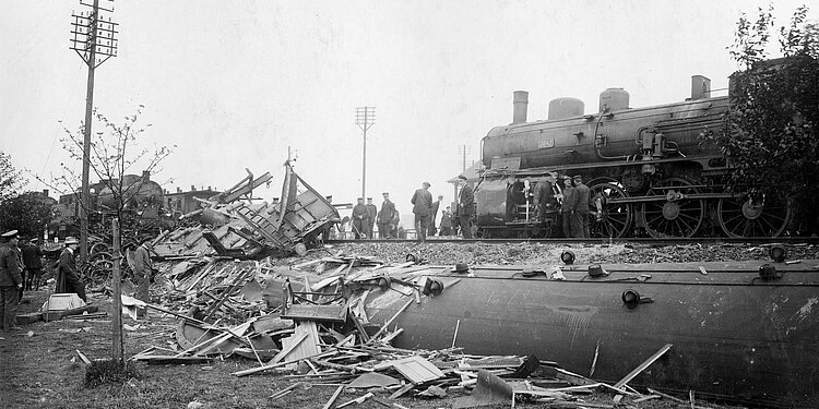 Die Eisenbahnkatastrophe in München