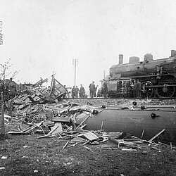 Die Eisenbahnkatastrophe in München