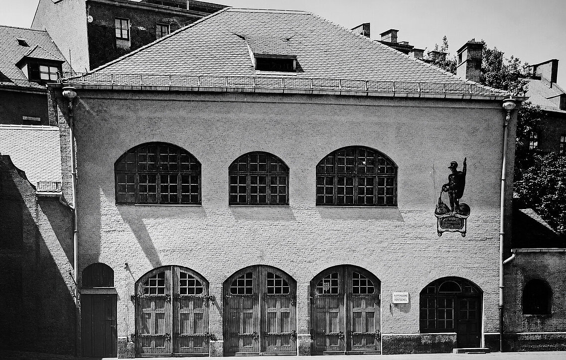 Das zweite Gerätehaus an der Luisenstraße